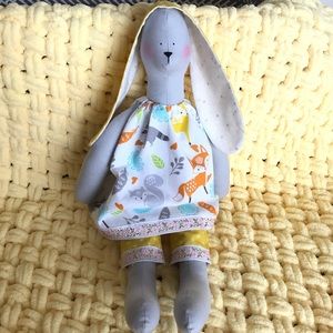 Handmade Doll Soft Bunny Baby Toy